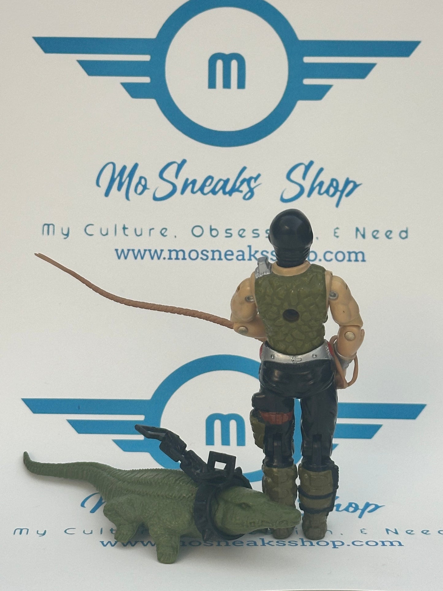 Croc Master 3 3/4" G.I.Joe Action Figure