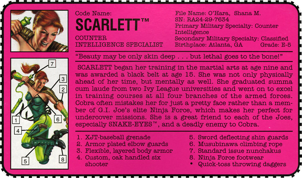 Scarlett v2 G.I.Joe Action Figure