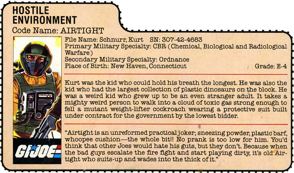 Airtight 3 3/4" G.I.Joe Action Figure