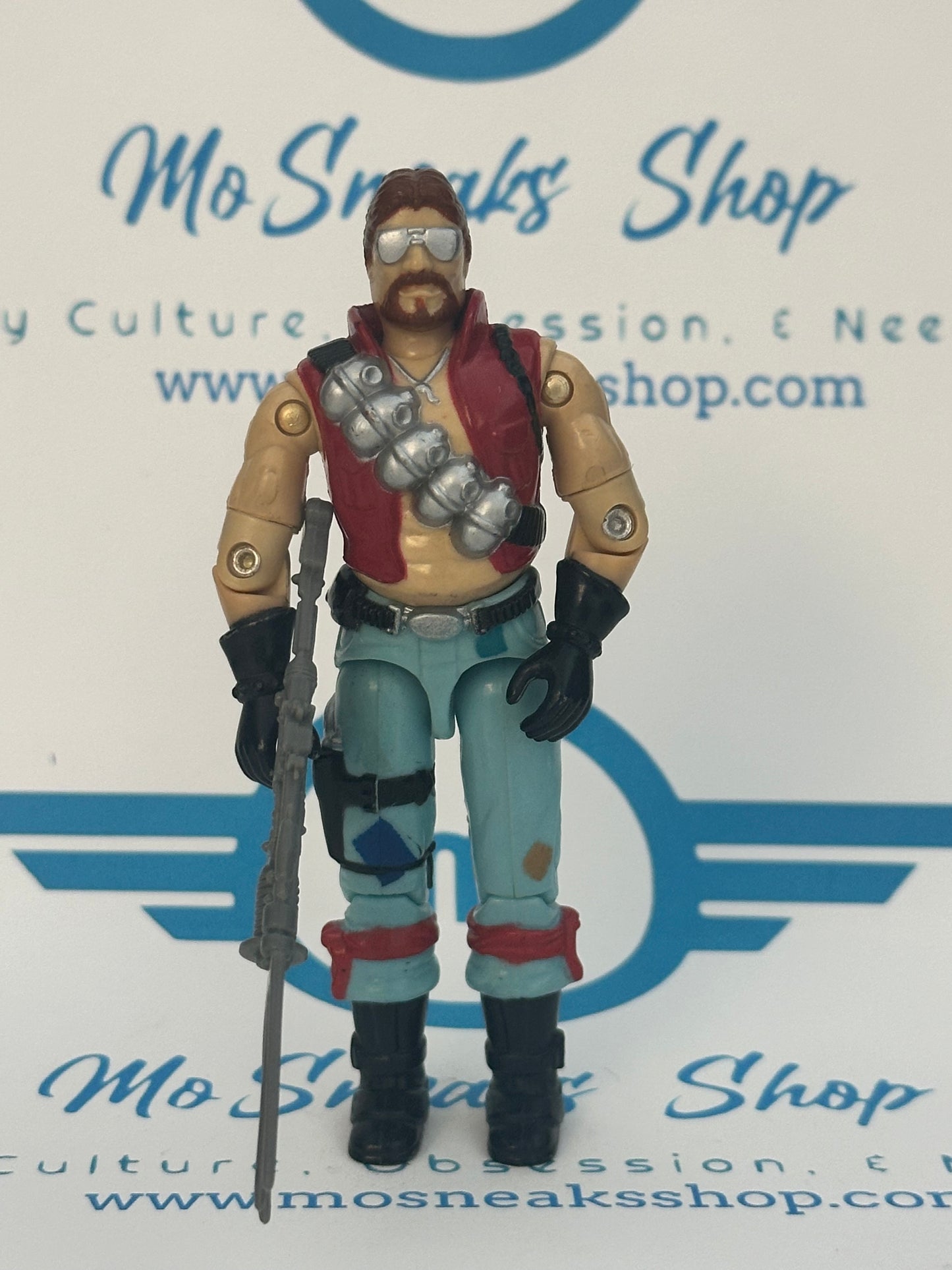 Monkey Wrench Dreadnok 3 3/4" G.I.Joe Action Figure