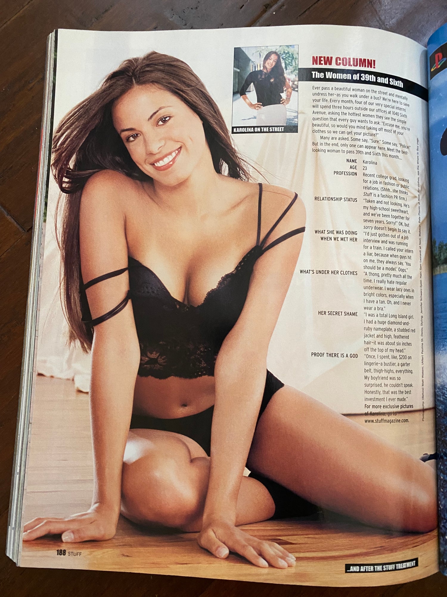 Stuff Magazine September 2001 J.Lo - MoSneaks Shop Online