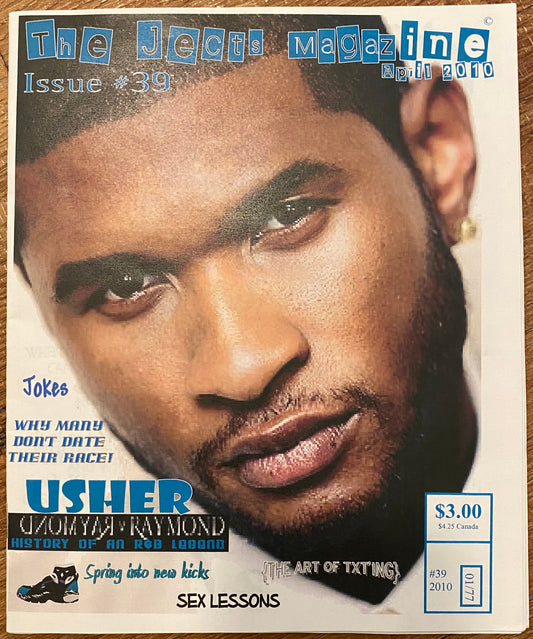 The Jects Magazine Issue 39 Usher - MoSneaks Shop Online