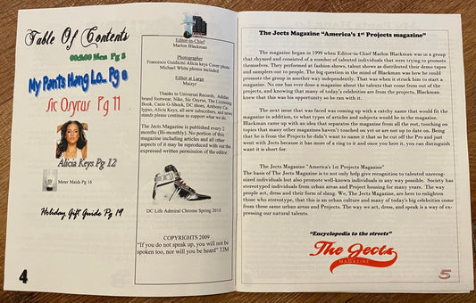 The Jects Magazine Issue 38 Alicia Keys - MoSneaks Shop Online