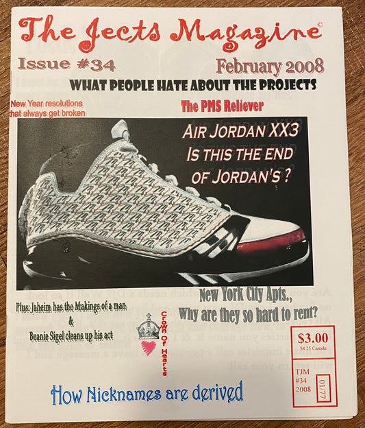 The Jects Magazine Issue 34 Jordan 23 - MoSneaks Shop Online