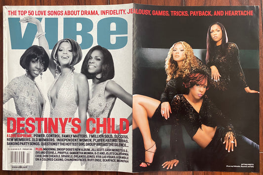 VIBE Magazine February 2001 Destiny'S Child - MoSneaks Shop Online
