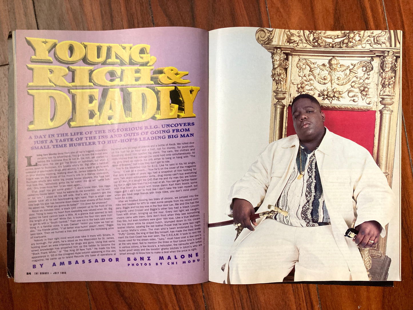 The Source Magazine July 1995 Notorious B.I.G. - MoSneaks Shop Online