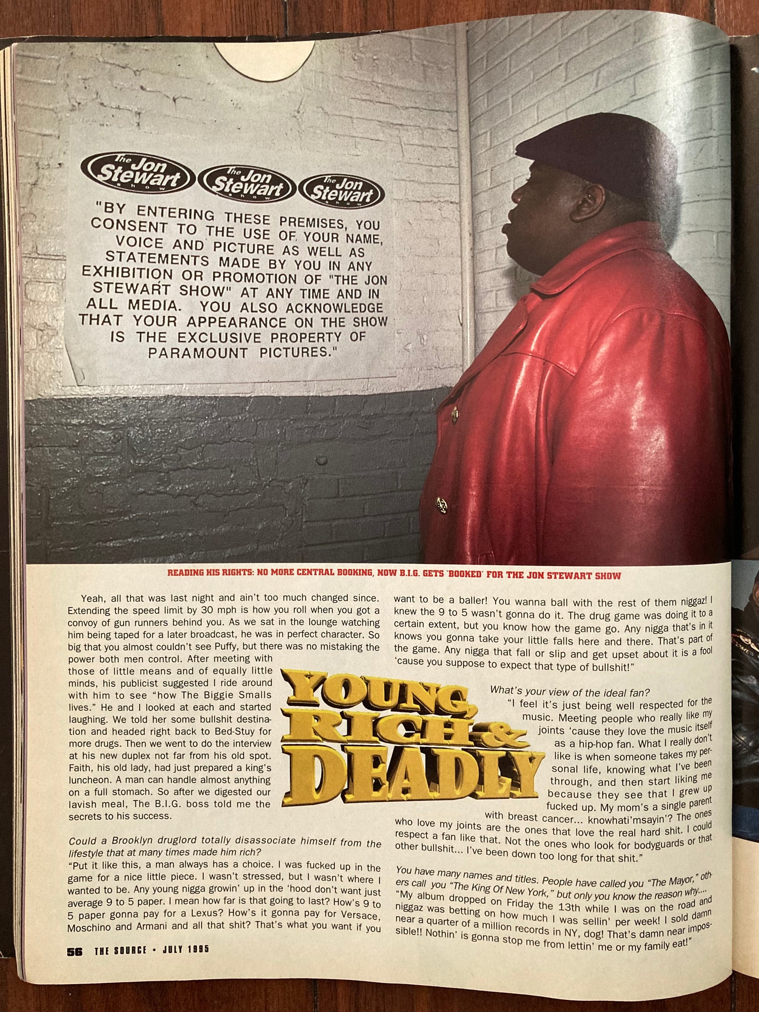 The Source Magazine July 1995 Notorious B.I.G. - MoSneaks Shop Online