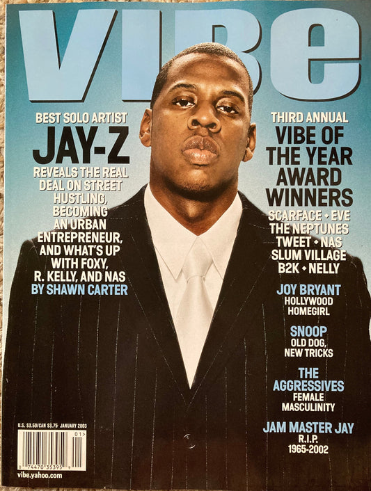 Vibe Magazine January 2003 Jay-Z - MoSneaks Shop Online