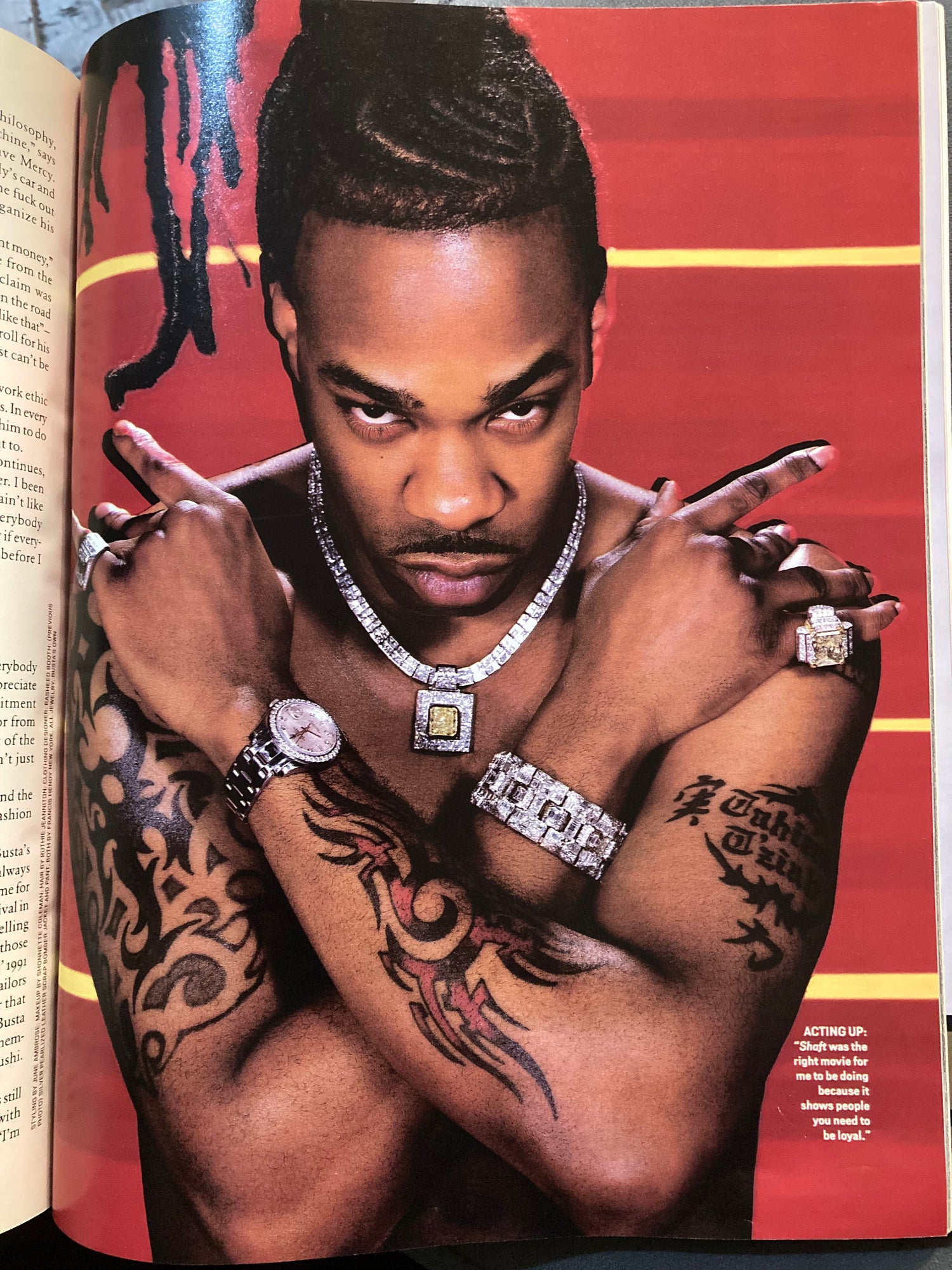 Vibe Magazine August 2000 Busta Rhymes - MoSneaks Shop Online