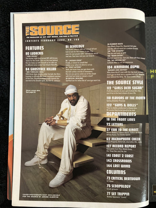 The Source Magazine February 2002 Jermaine Dupri