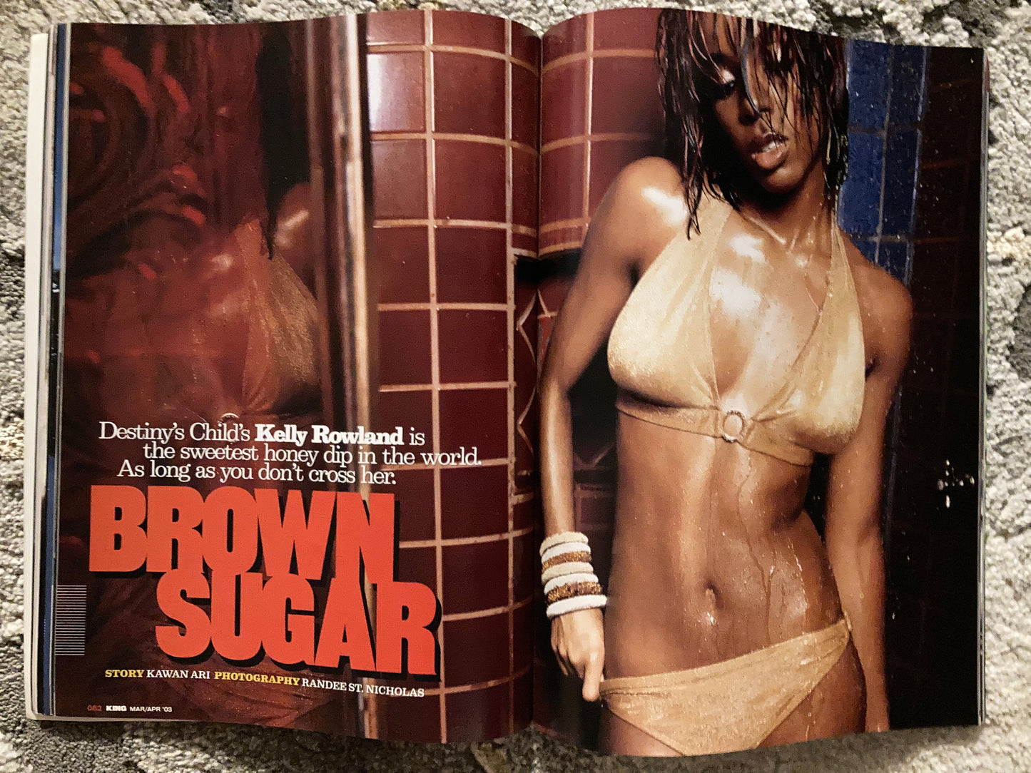 King Magazine March/April 2003 Kelly Rowland