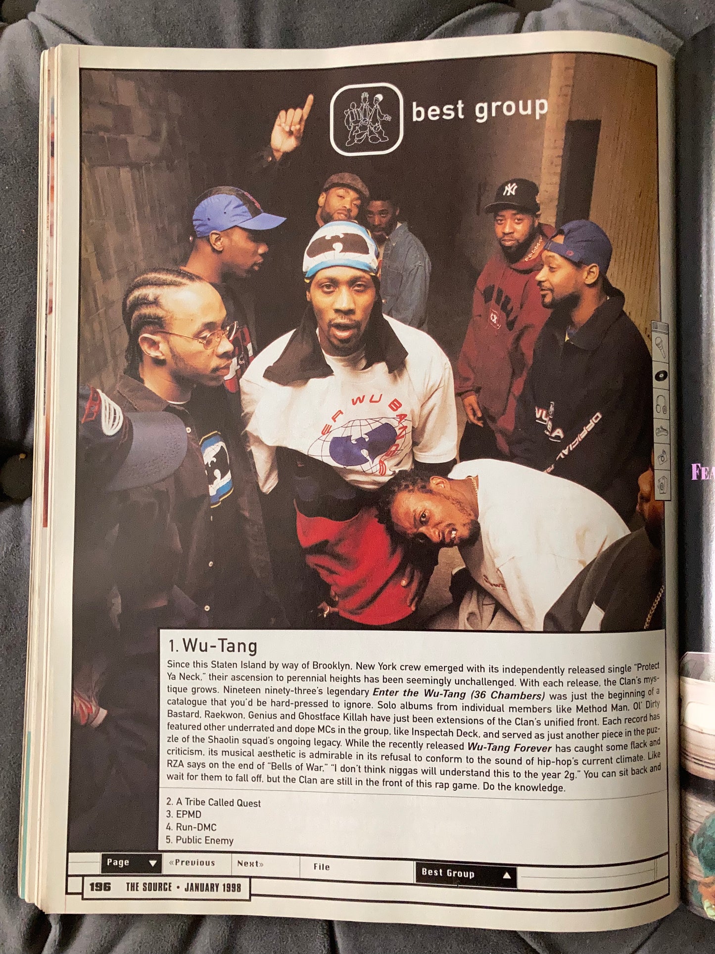 The Source Magazine January 1998 No. 100 LL. Cool J