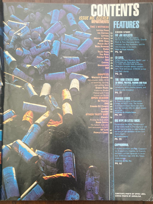 Stress Magazine Feb/March 98’ Issue 11 Fat Joe