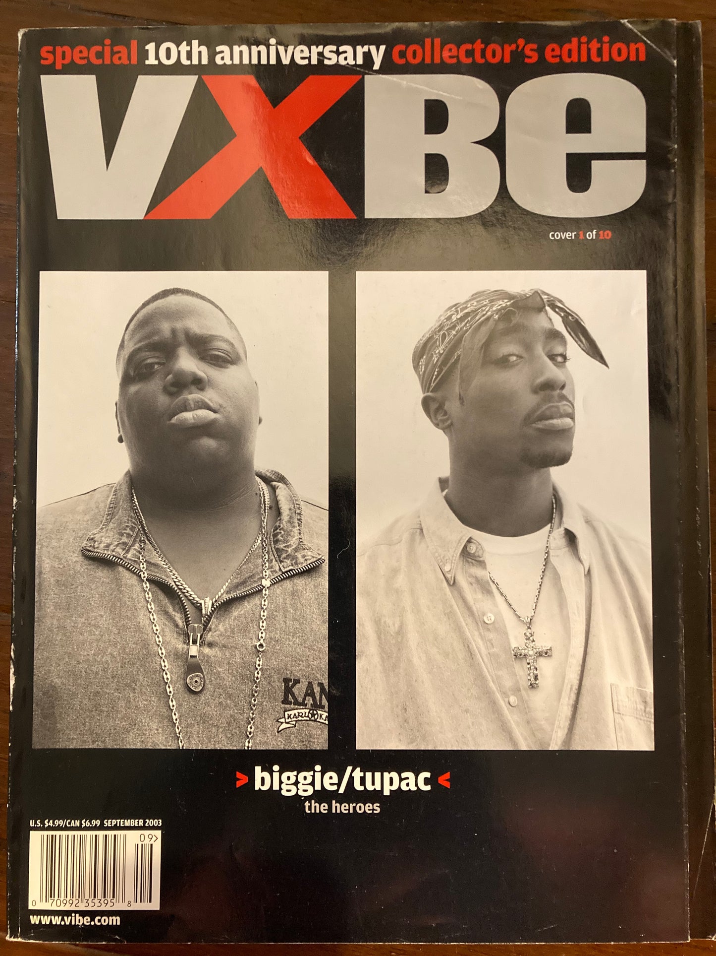 Vibe Magazine September 2003 Biggie/Tupac - MoSneaks Shop Online