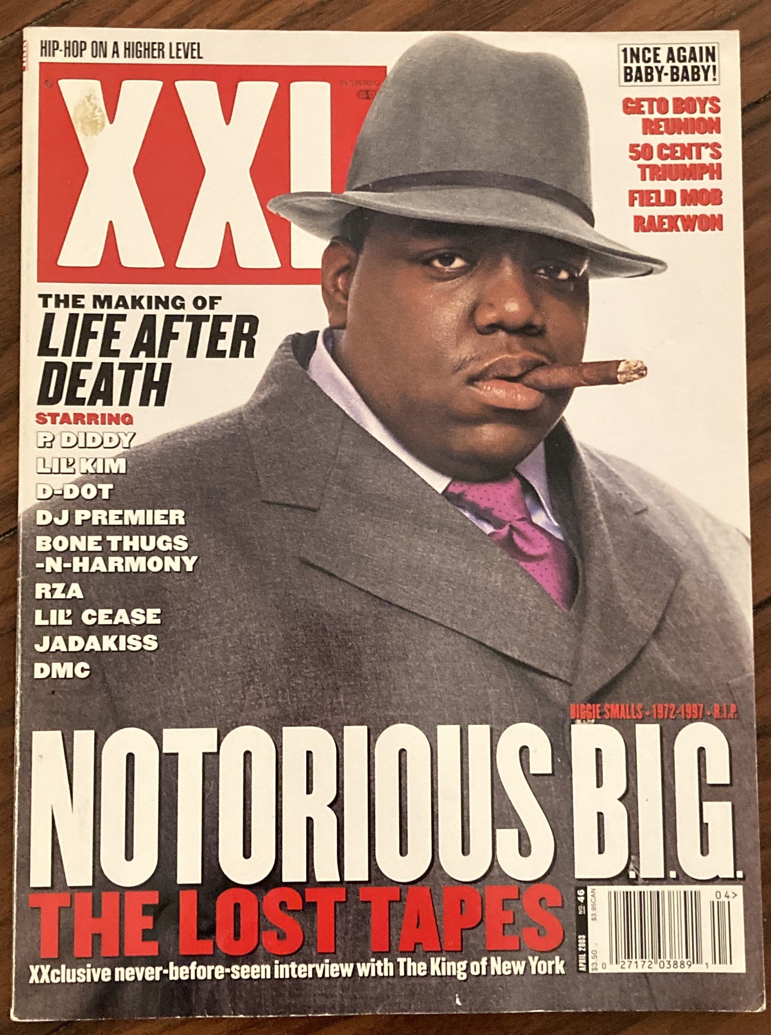 XXL Magazine April 2003 Notorious B.I.G. - MoSneaks Shop Online